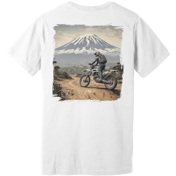 Adventure Motorcycle Tee, Unisex Short Sleeve Shirt, Biker Gift, Outdoor Exploration Top, Mountain Road Trip Apparel