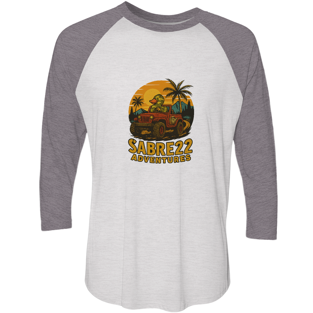 THE MUCKY DUCKER Unisex Raglan Shirt