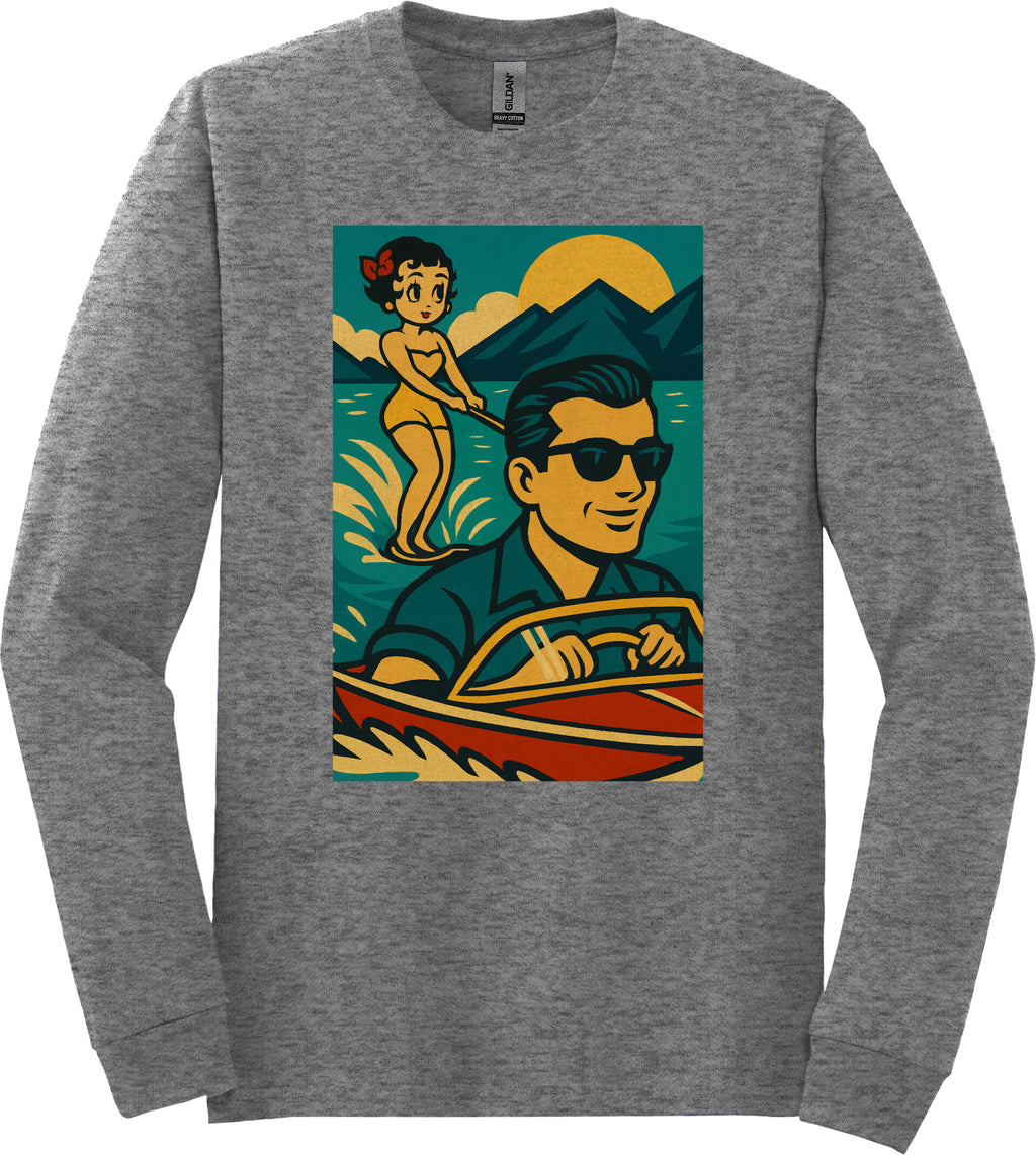 Retro Waves Long Sleeve T-Shirt