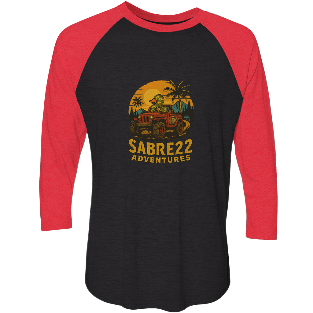 THE MUCKY DUCKER Unisex Raglan Shirt