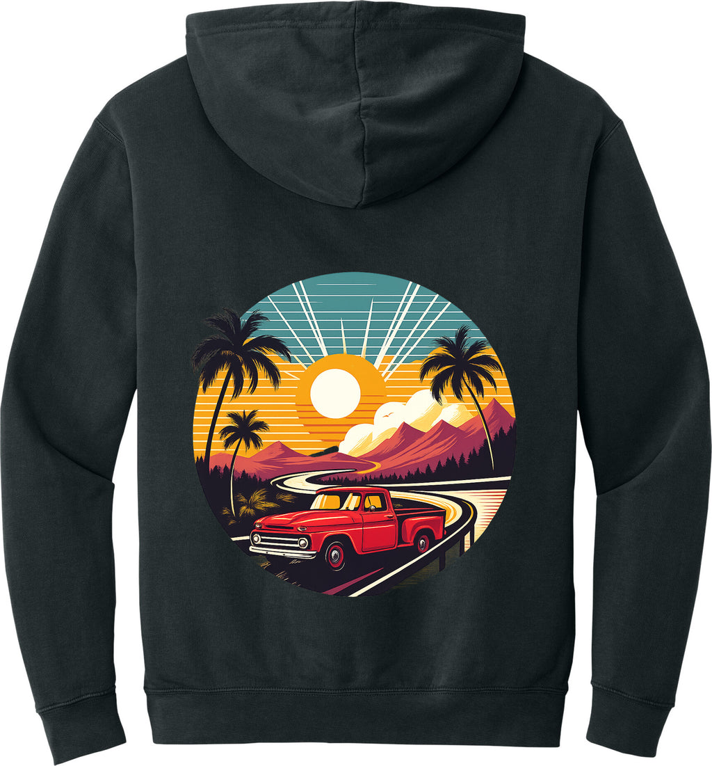 OLE RED Sunset Road Trip Hoodie