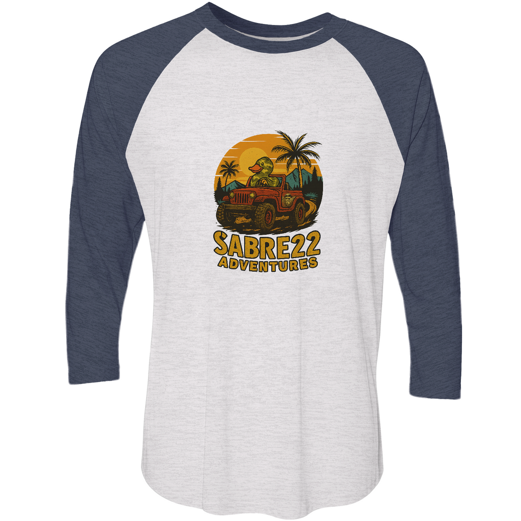 THE MUCKY DUCKER Unisex Raglan Shirt