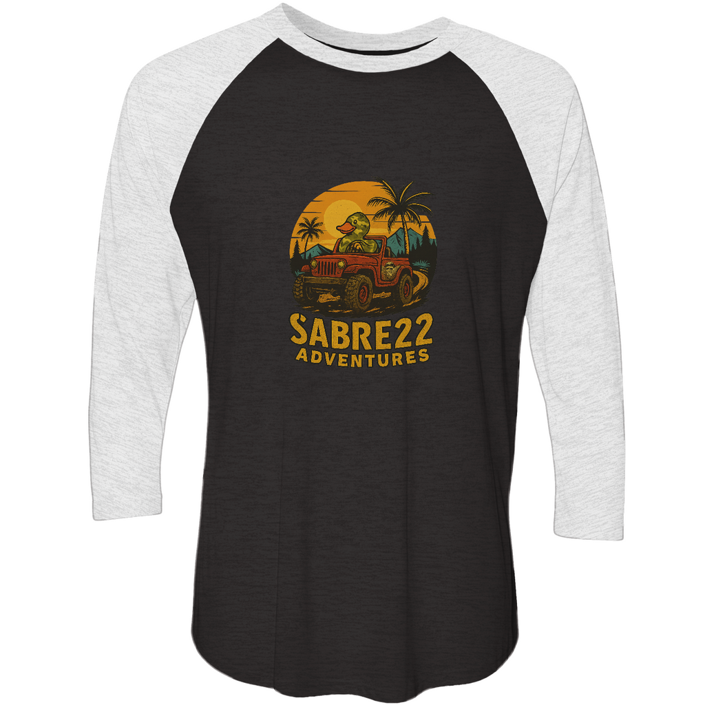 THE MUCKY DUCKER Unisex Raglan Shirt