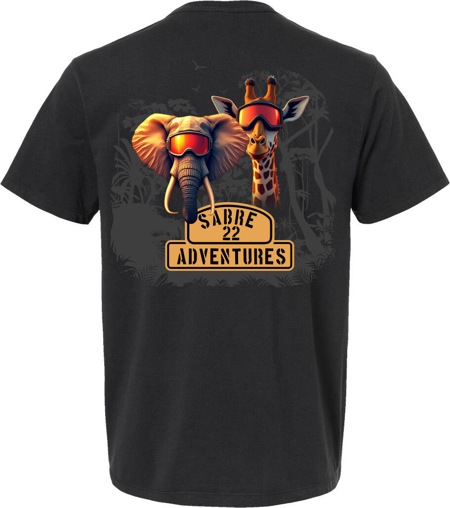 Adventure Wildlife Unisex Tee, Animal Lover Gift, Safari Trip Shirt, Nature Enthusiast Apparel, Travel Souvenir Tee