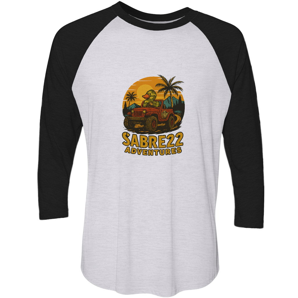 THE MUCKY DUCKER Unisex Raglan Shirt