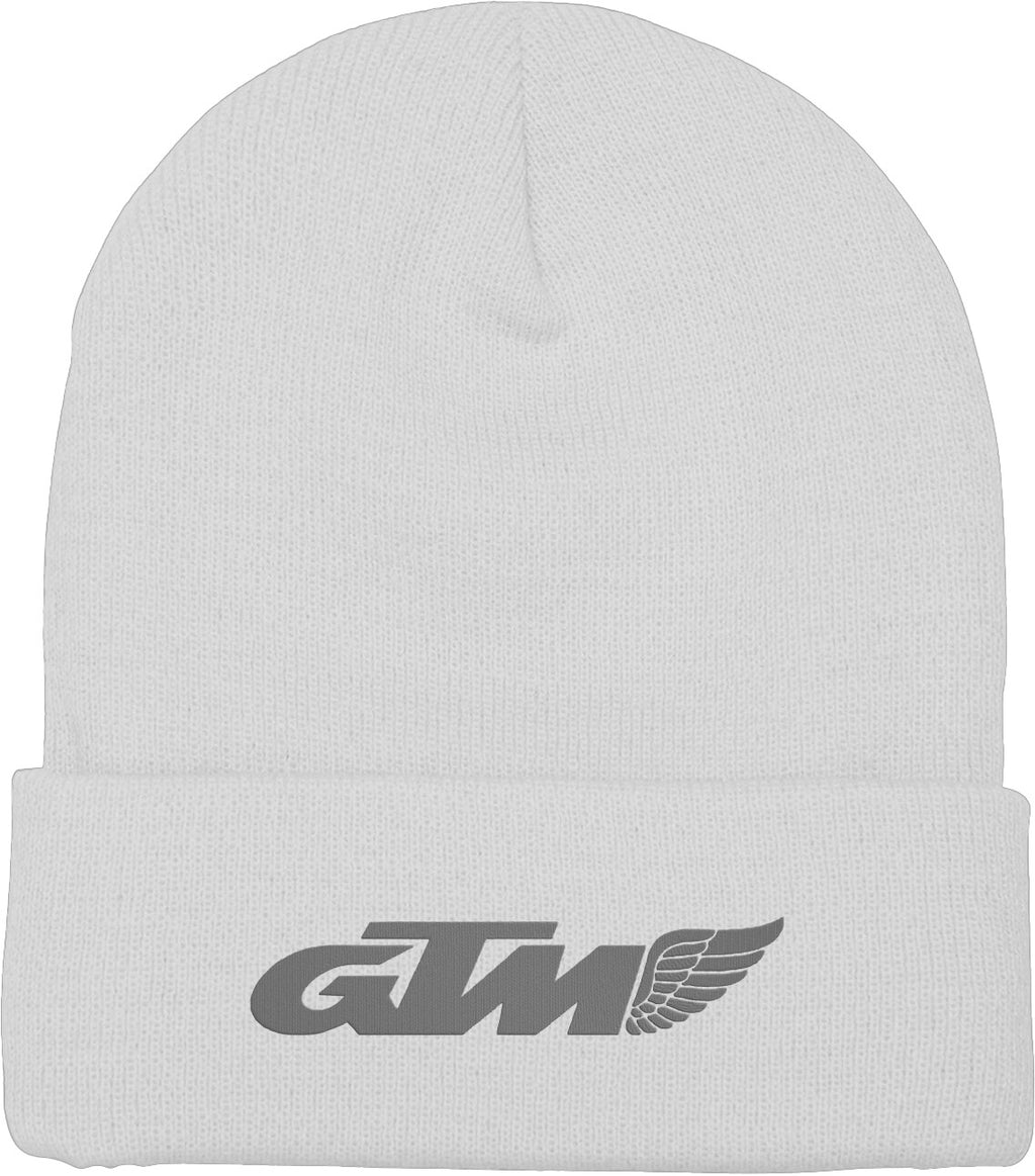 Embroidered Knit Beanie