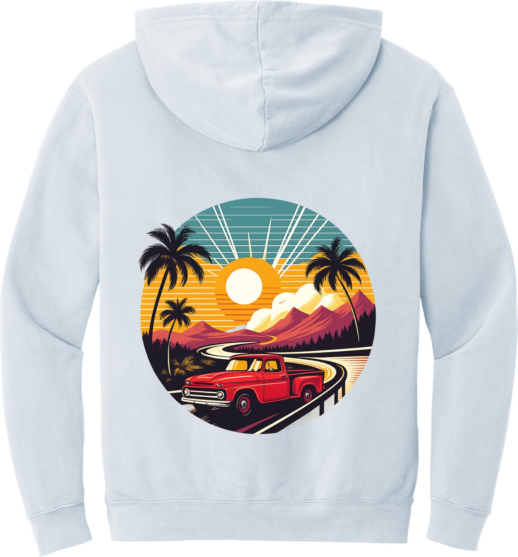 OLE RED Sunset Road Trip Hoodie