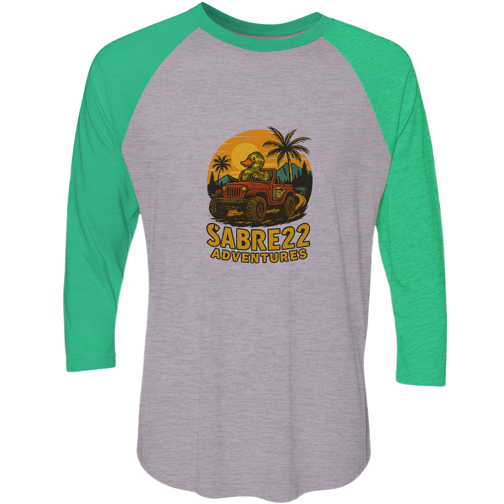 THE MUCKY DUCKER Unisex Raglan Shirt