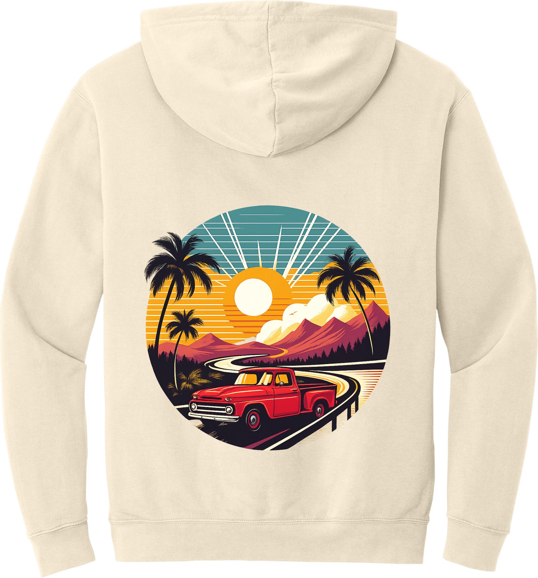 OLE RED Sunset Road Trip Hoodie