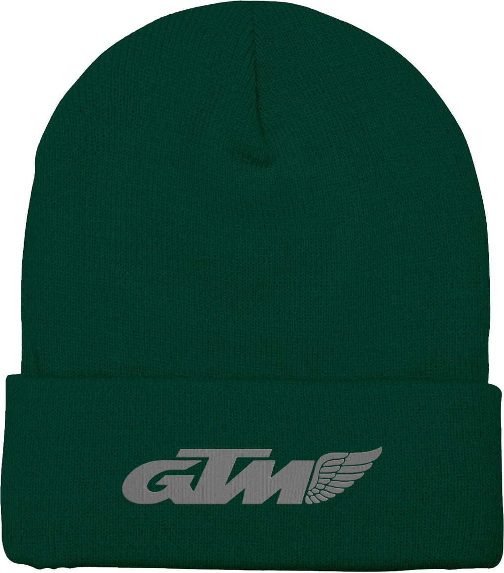 Embroidered Knit Beanie