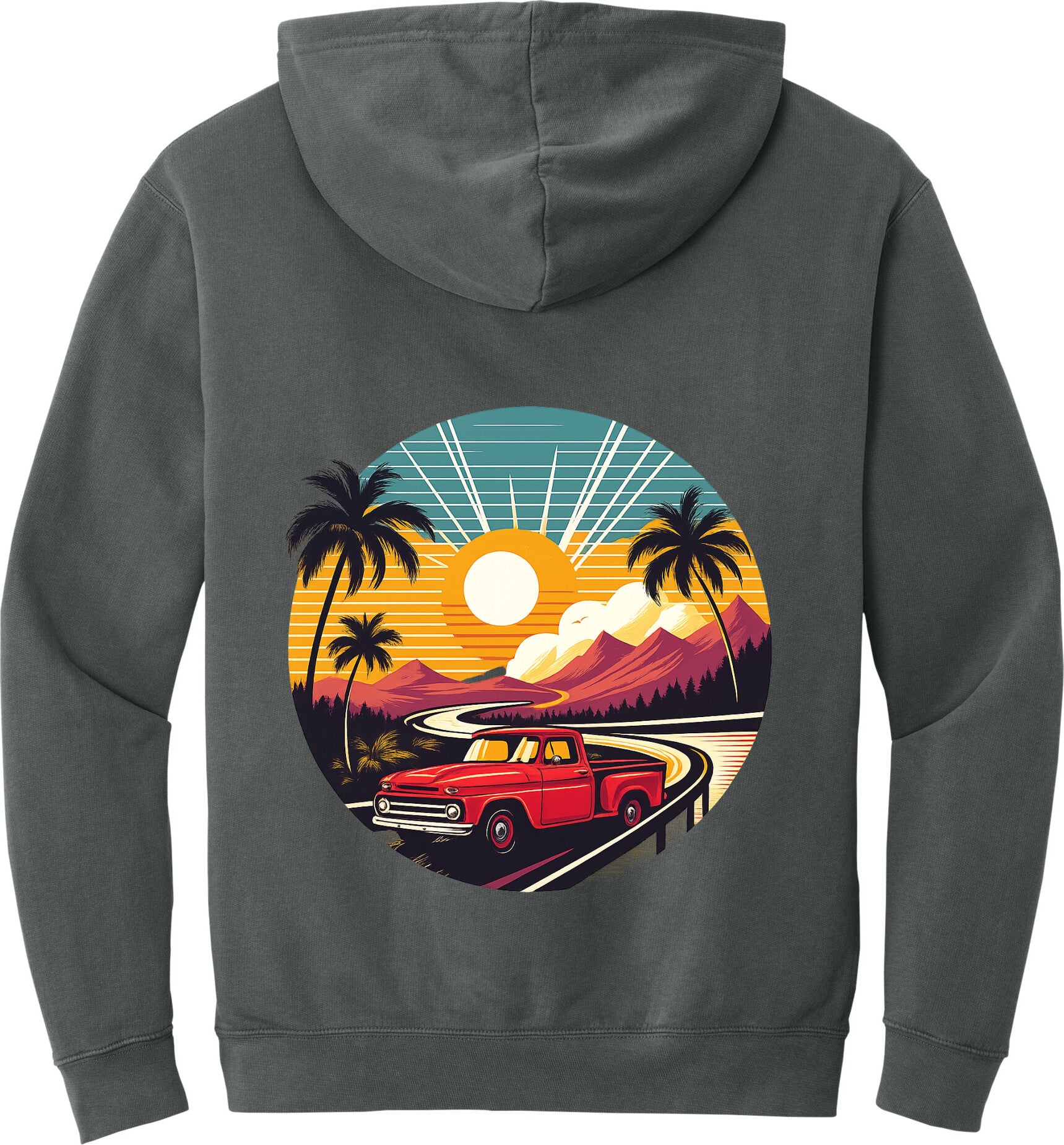 OLE RED Sunset Road Trip Hoodie