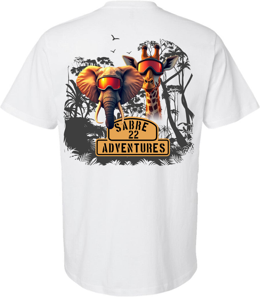 Adventure Wildlife Unisex Tee, Animal Lover Gift, Safari Trip Shirt, Nature Enthusiast Apparel, Travel Souvenir Tee