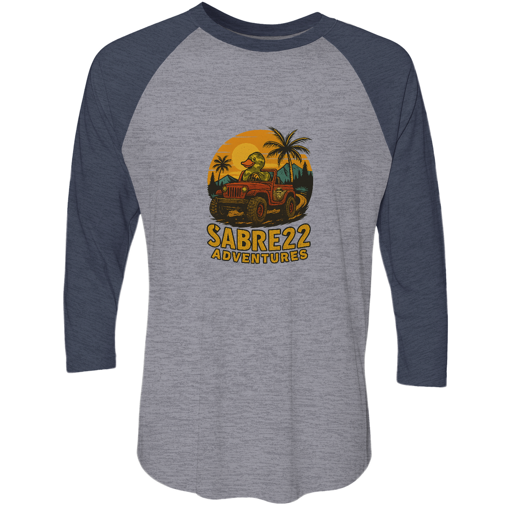 THE MUCKY DUCKER Unisex Raglan Shirt