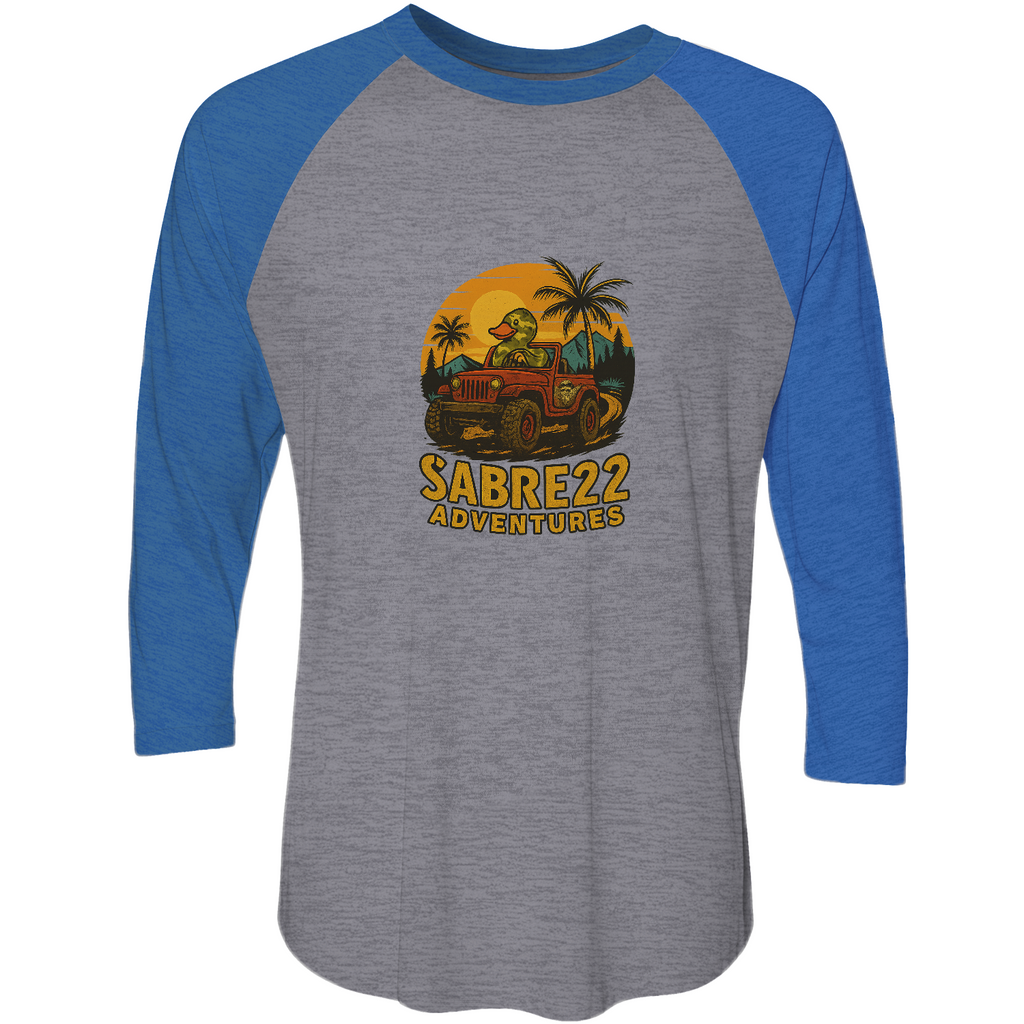 THE MUCKY DUCKER Unisex Raglan Shirt