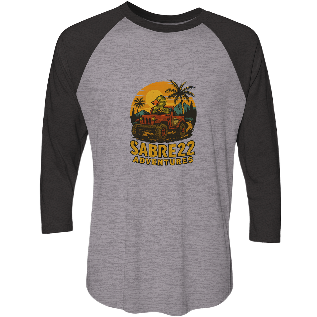 THE MUCKY DUCKER Unisex Raglan Shirt